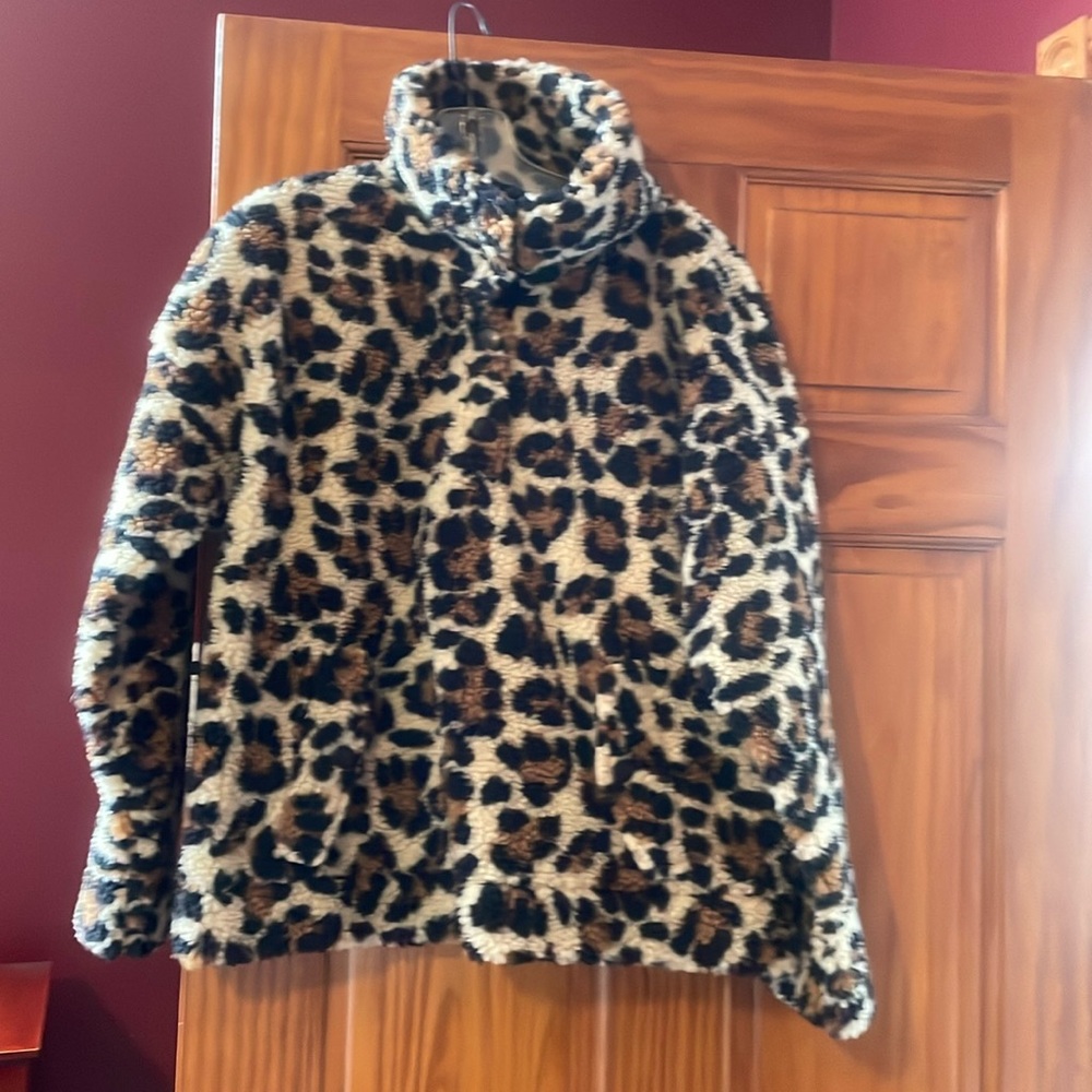JCrew fleece jac